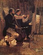 Winslow Homer Studio oil painting on canvas